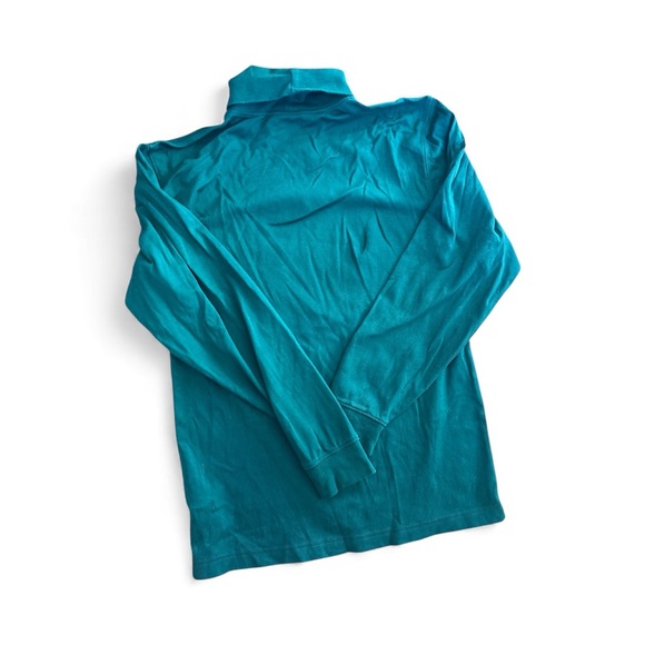 L.L. Bean Women’s Green Basic Turtleneck size Small - Picture 4 of 4